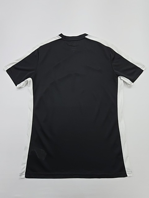 NIKE Men’s Dri-FIT Black/White Slim Fit T-Shirt L/G Performance Size Large/G