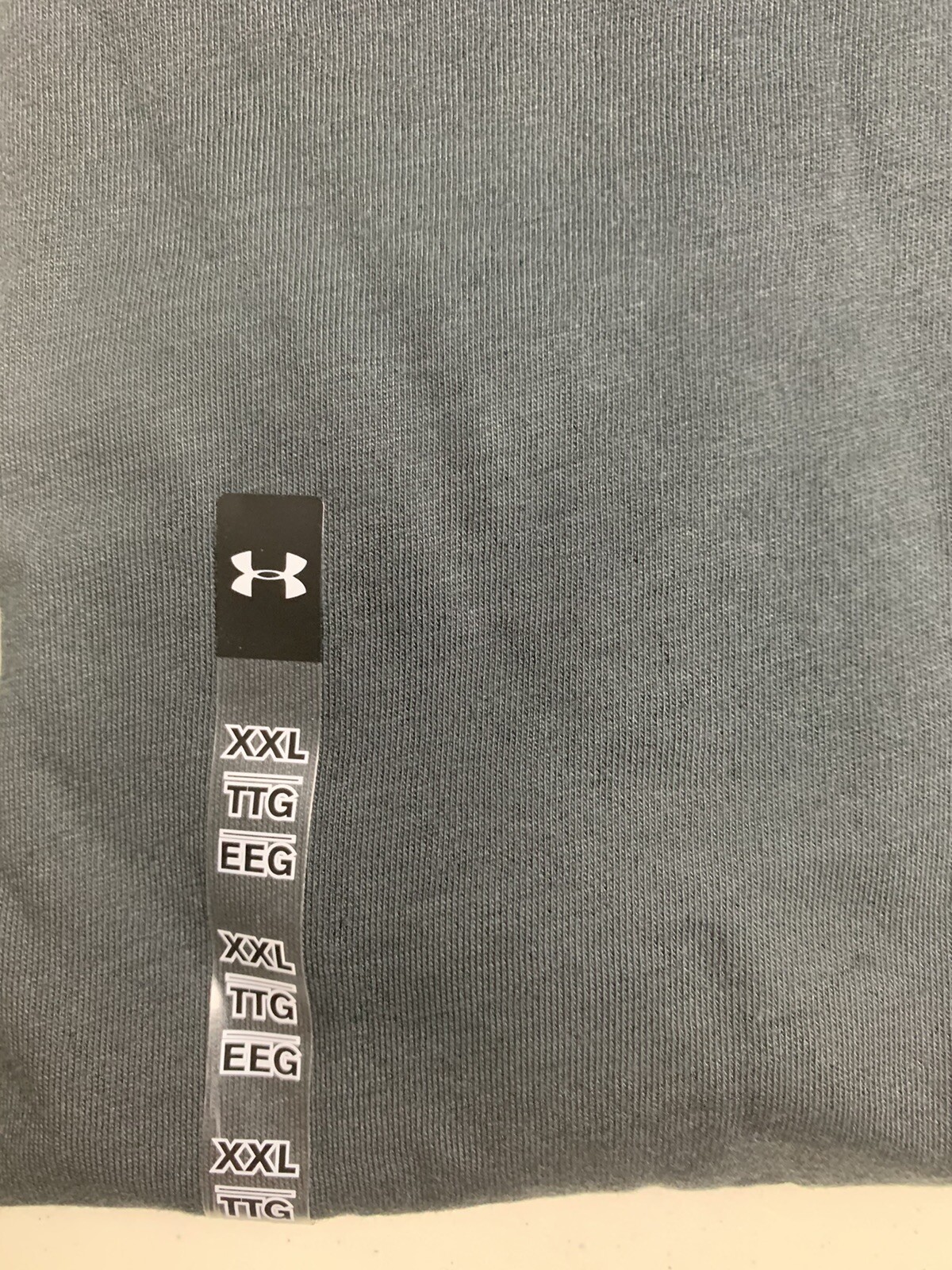 Under Armour Athletic Black Box Logo Loose Fit Graphic T-Shirt 2XL XXL Brand New