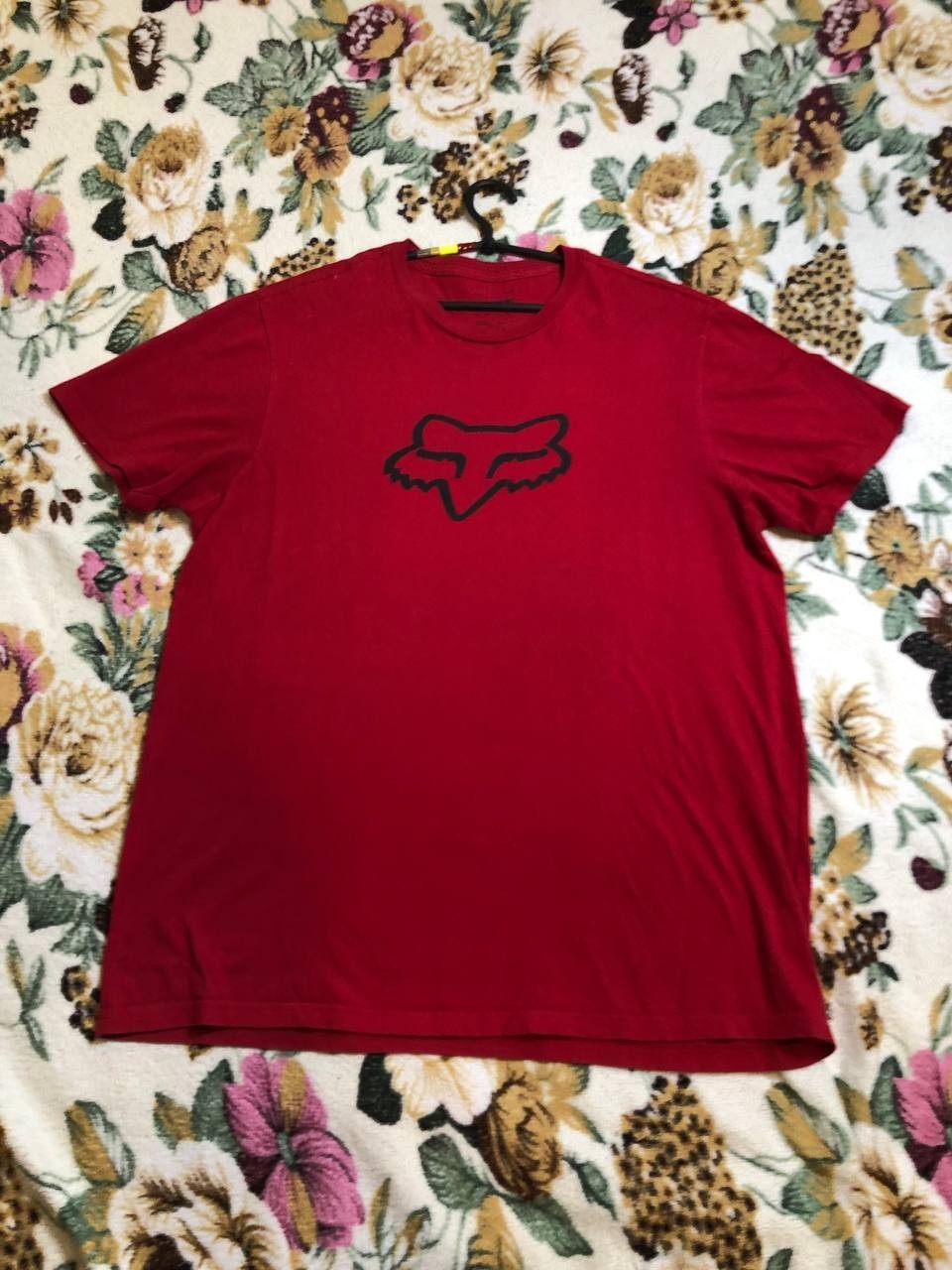 Fox Racing Legacy Fox Head Tee Shirt Red XL 90s Y2K Racing Hype
