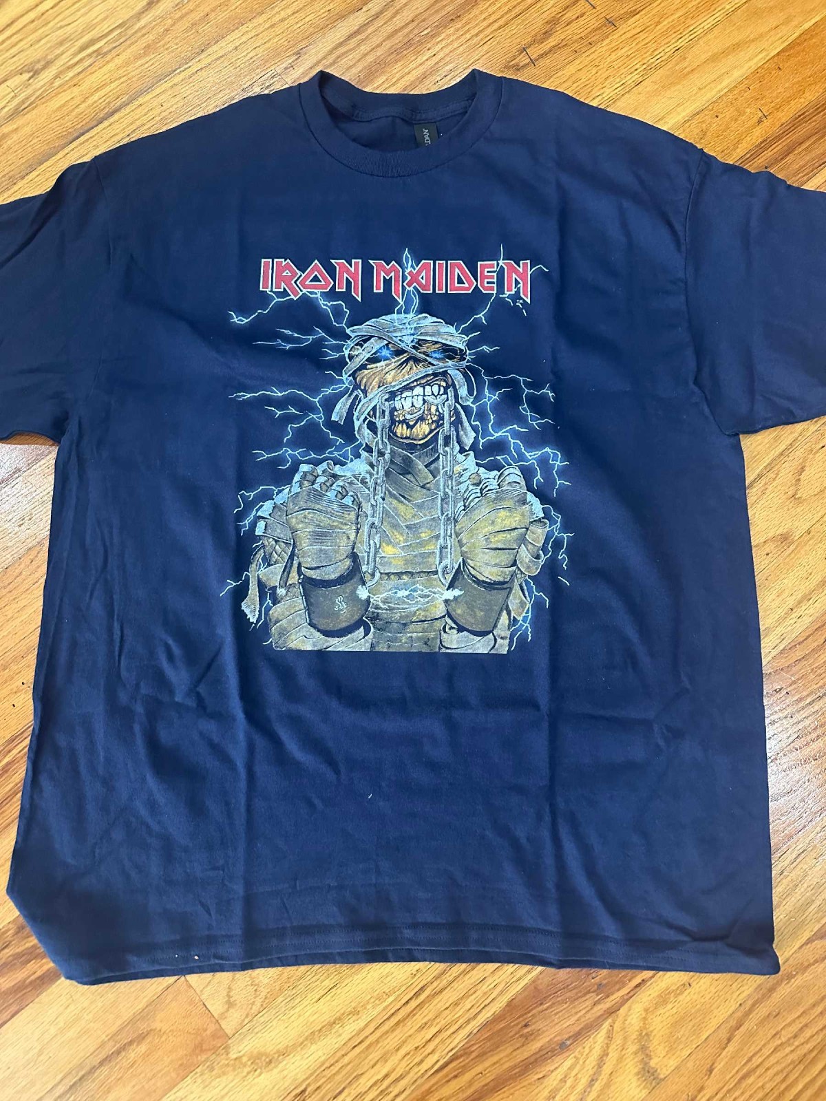Iron Maiden – World Slavery Tour in Japan 1985 Navy T-Shirt Size S to 2XL