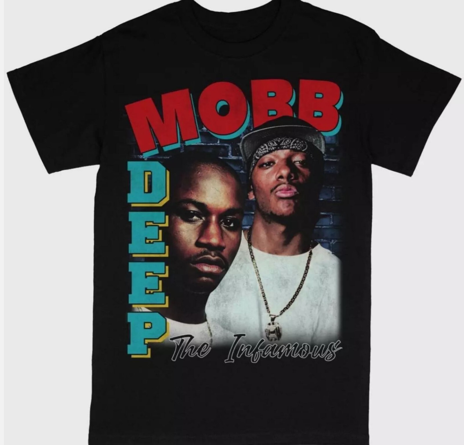 MOBB DEEP Band The Infamous Shirt Black Mens Unisex S-5XL