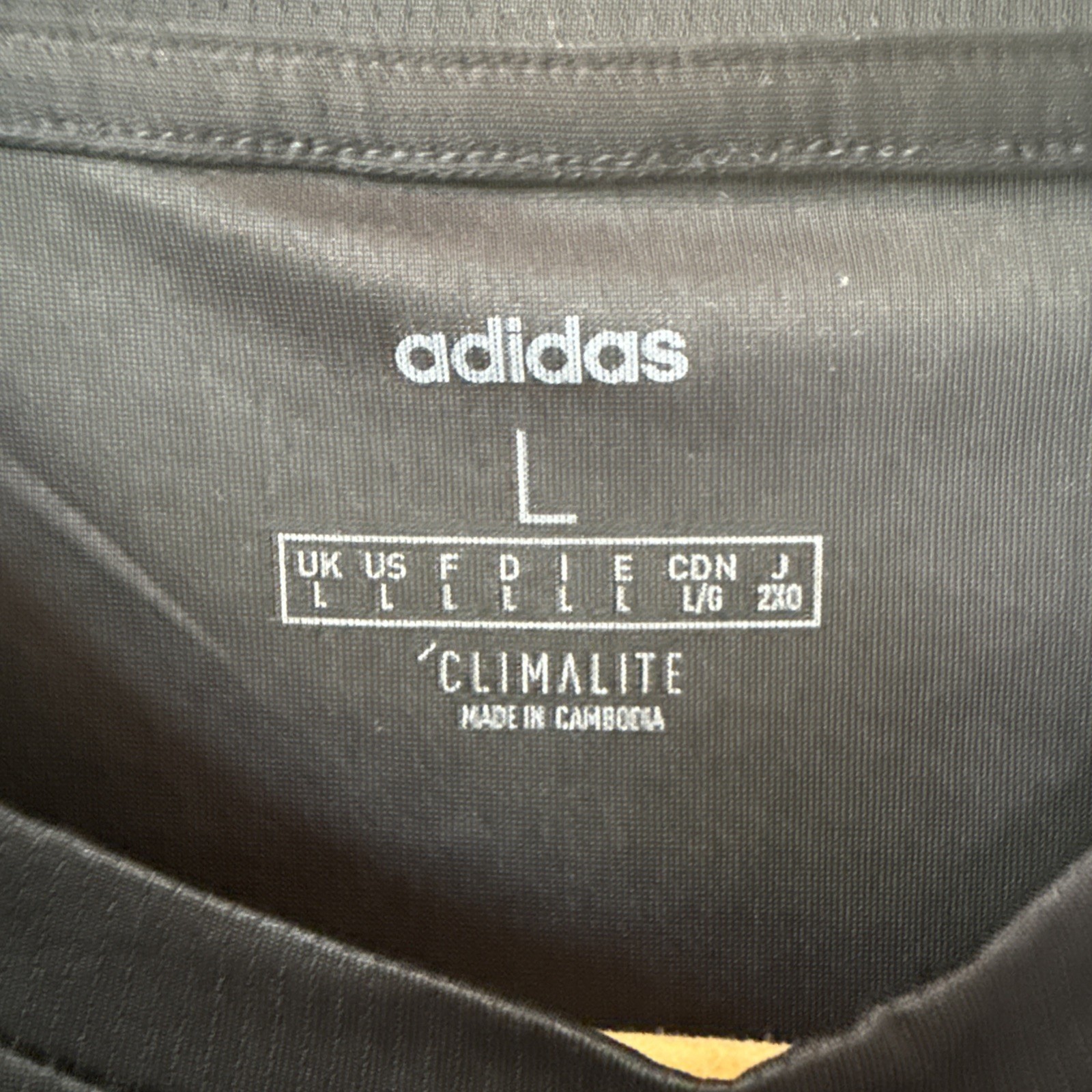 Adidas Climalite Men’s Designed 2 Move Short Sleeve T-Shirt Black FL0286 Size L