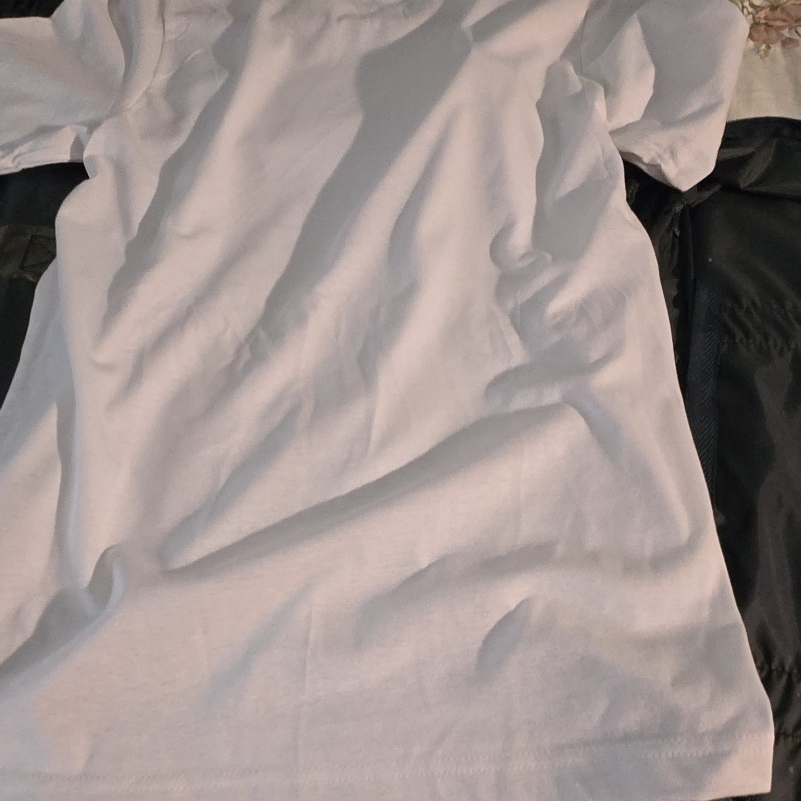 Bella + Canvas Men’s S White Crew Neck Short Sleeve Cotton Owl Graphic T-Shirt