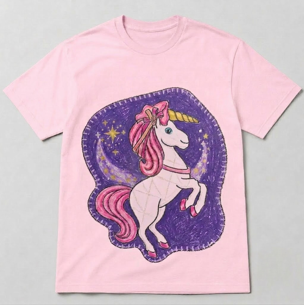 HOT!! Unicorn Graphic T-Shirt Cute S-5XL