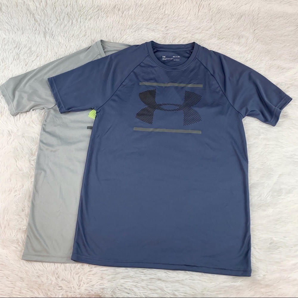 Under Armour set of 2 Men’s short sleeve crew neck heatgear t-shirt performance