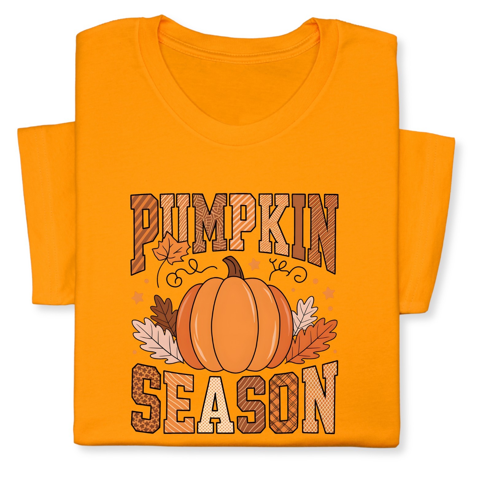 Pumpkin Season Fall T-Shirt, Cute Autumn Thanksgiving Tee Gift