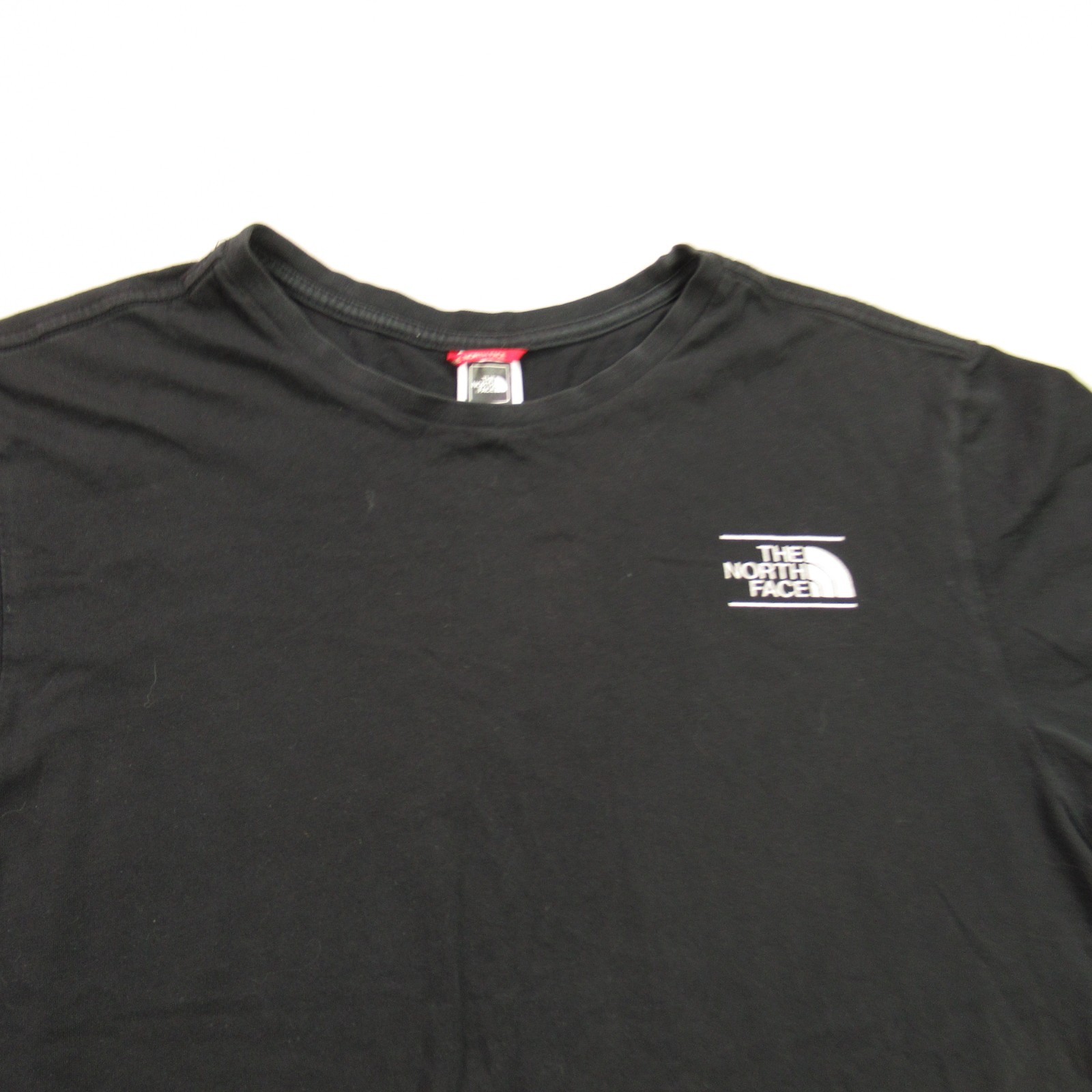 North Face Shirt Mens Large Black Short Sleeve Crew Neck Lightweight Casual
