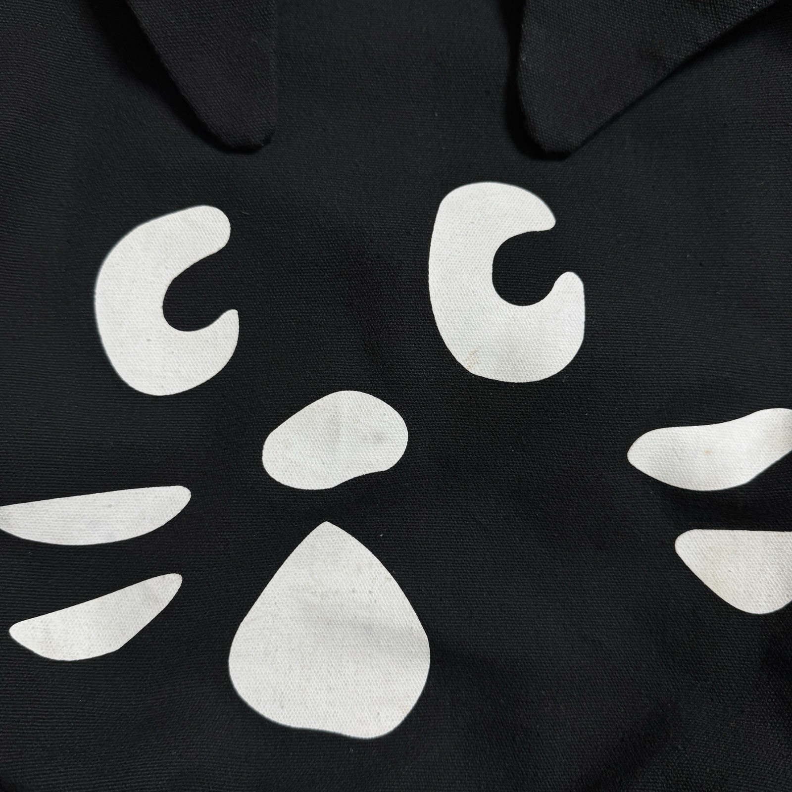 Ne-net Nya Nya Cat Big Face Tote Bag Issey Miyake Japanese brand Y2K Rare!!