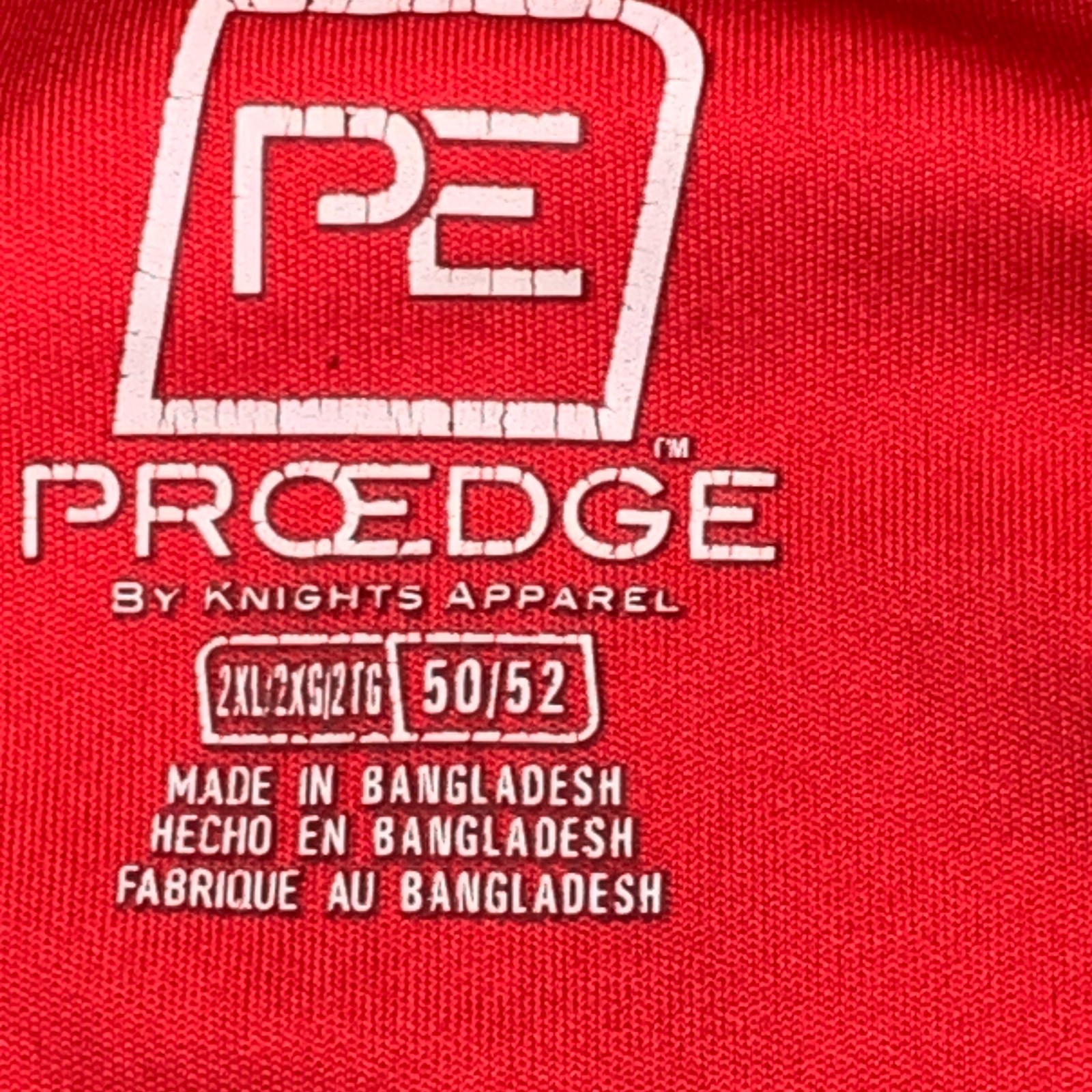 ProEdge Nebraska Huskers T-Shirt XXL Men’s Red Football Sportswear