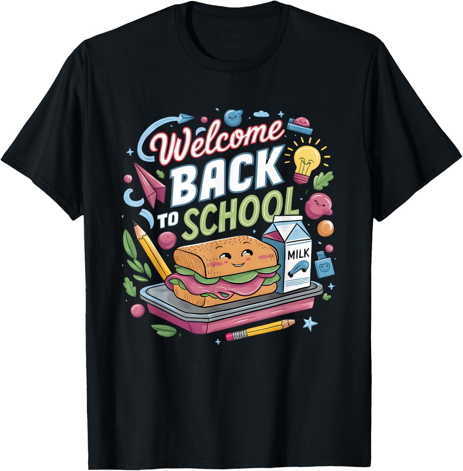 Welcome Back To School Lunch Lady First Day Of School Gift Unisex T-Shirt