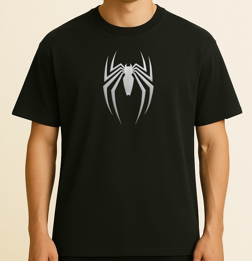Marvel Spider-Man 2 Game Spider Logo T-Shirt size S-4XL