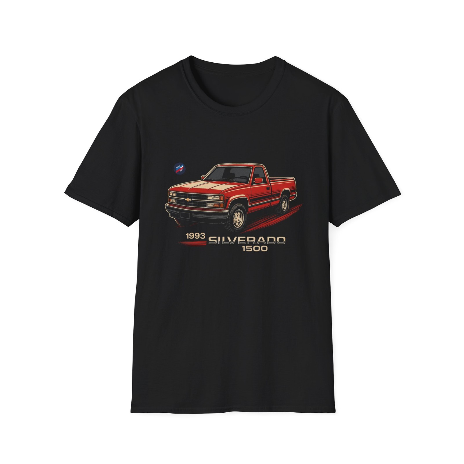 1993 Chevy Silverado 1500 Shirt Classic Pickup Truck T-Shirt Vintage Graphic Tee