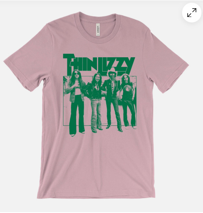 Thin Lizzy T-Shirt – Jailbreak – 70s rock – green design