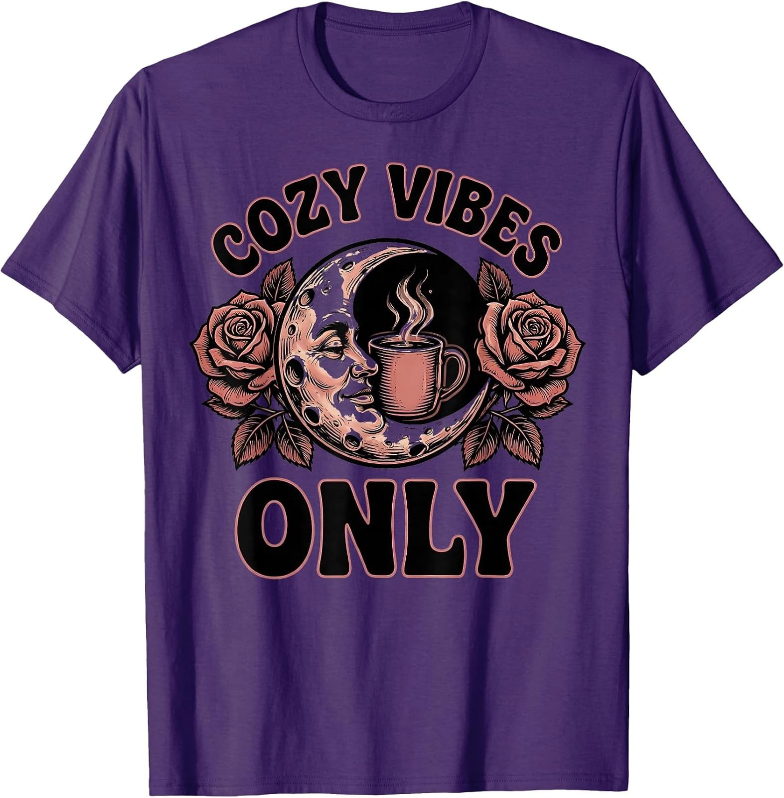 Cozy Vibes Women’s Pajama Graphic Tee for Relaxation and Comfort