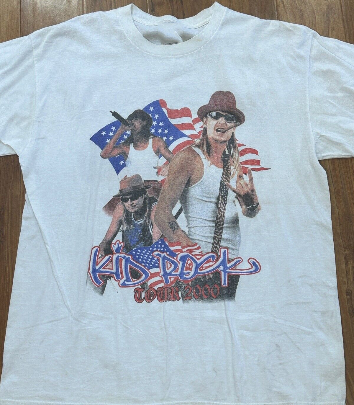 Kid Rock 2000 Concert Tour T shirt Full Size S-5XL RD501