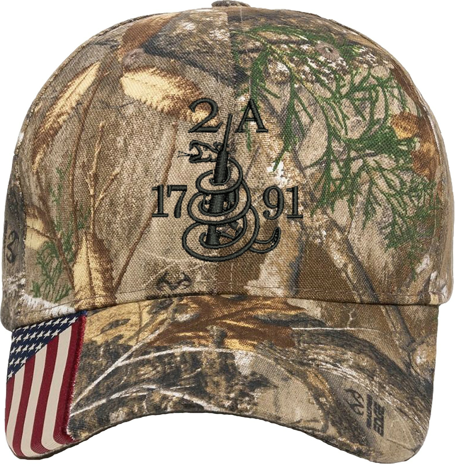 Gun 2A 1791 2nd Amendment Gift New Embroidered One Size Fits All Baseball Hats