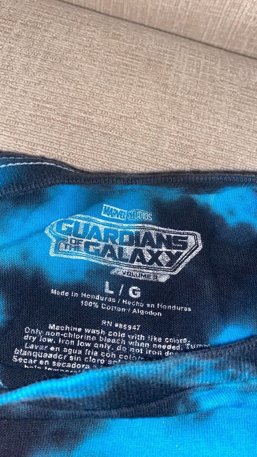 Guardians of the Galaxy Tie-Dye T-Shirt