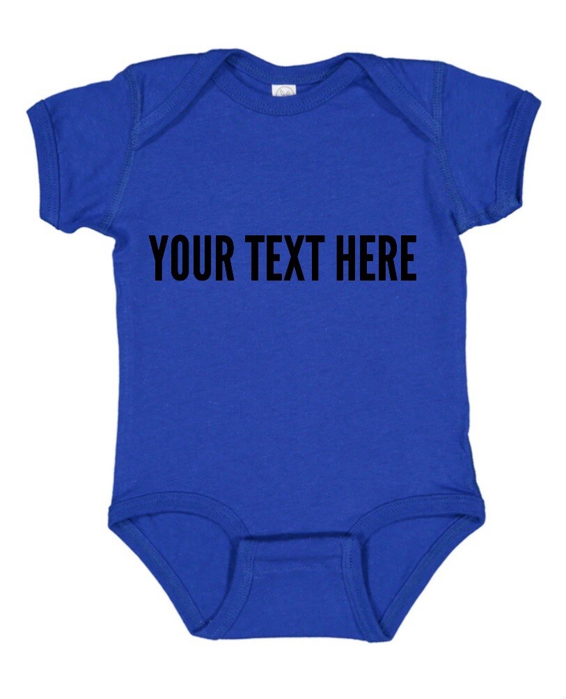 Custom baby one Piece