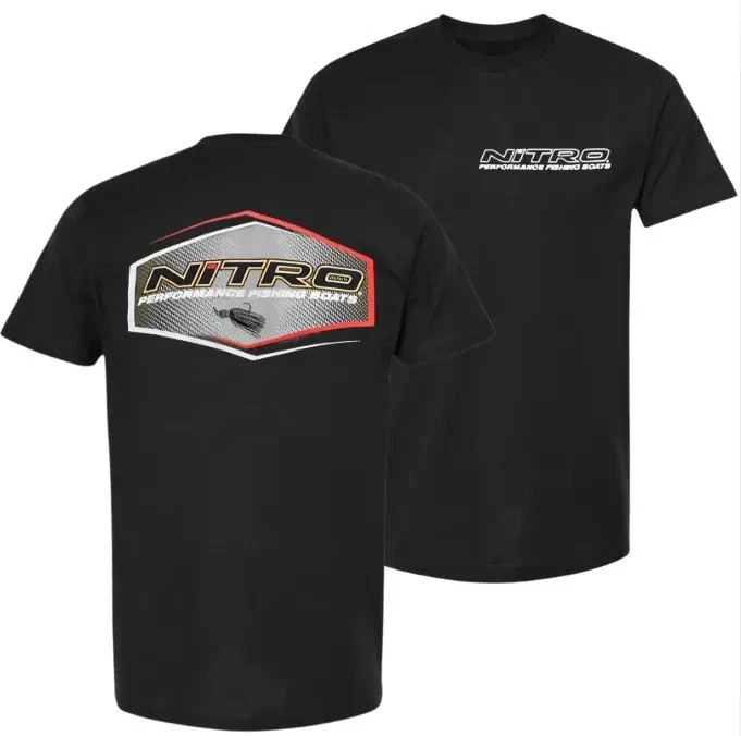 Nitro Performance Fishing Boats T-Shirt, Graphic Outdoor Tee, Soft Cotton Blend