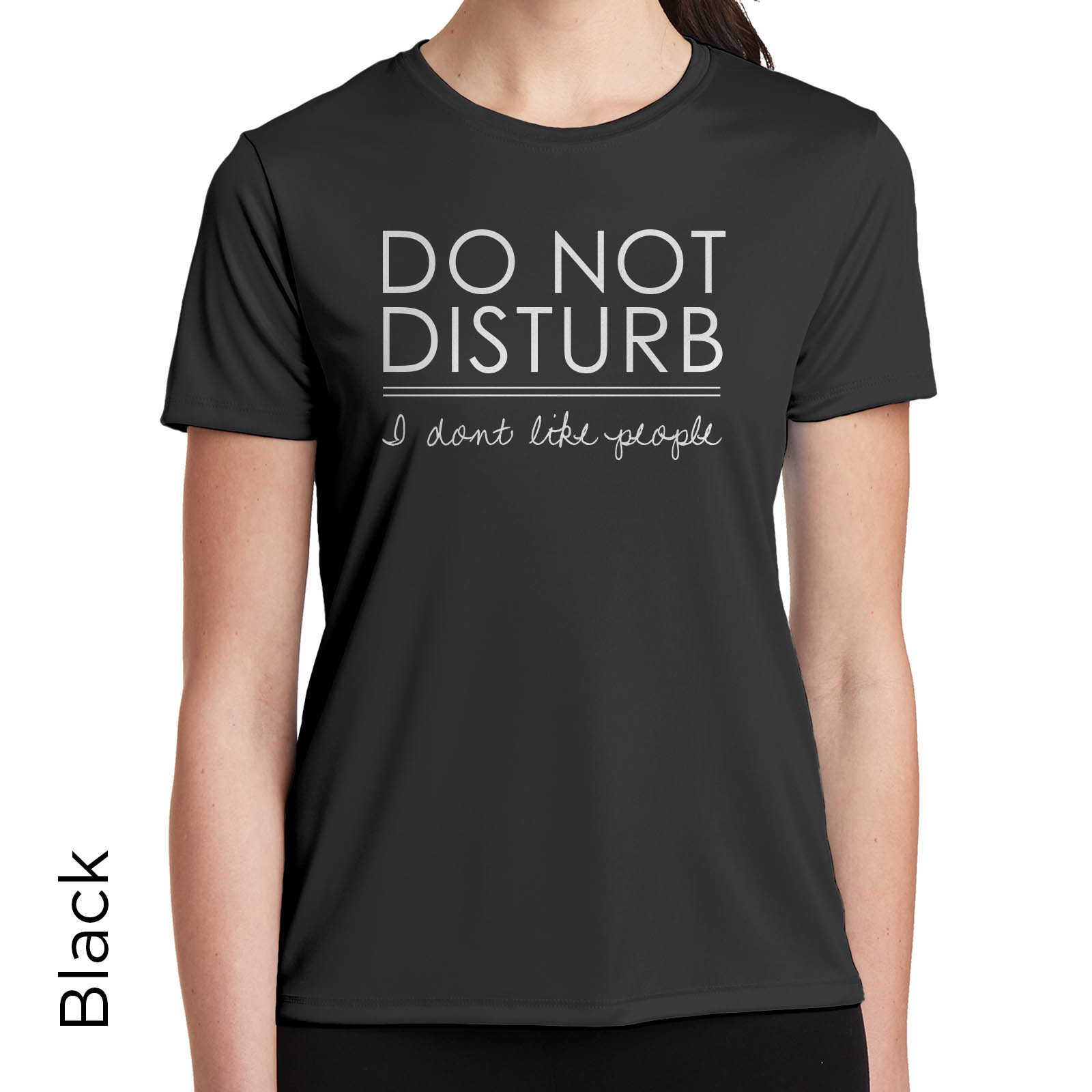 Do Not Disturb I Don’t Like People T-Shirt I Need My Space Leave Me Alone 844