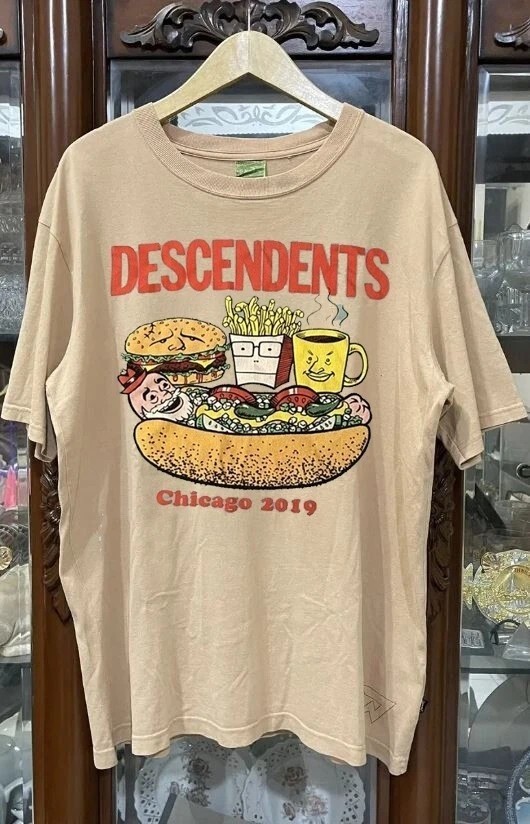 The Descendents American Punk Band Shirt Chicago 2019 sand T shirt Vtg S-5XL