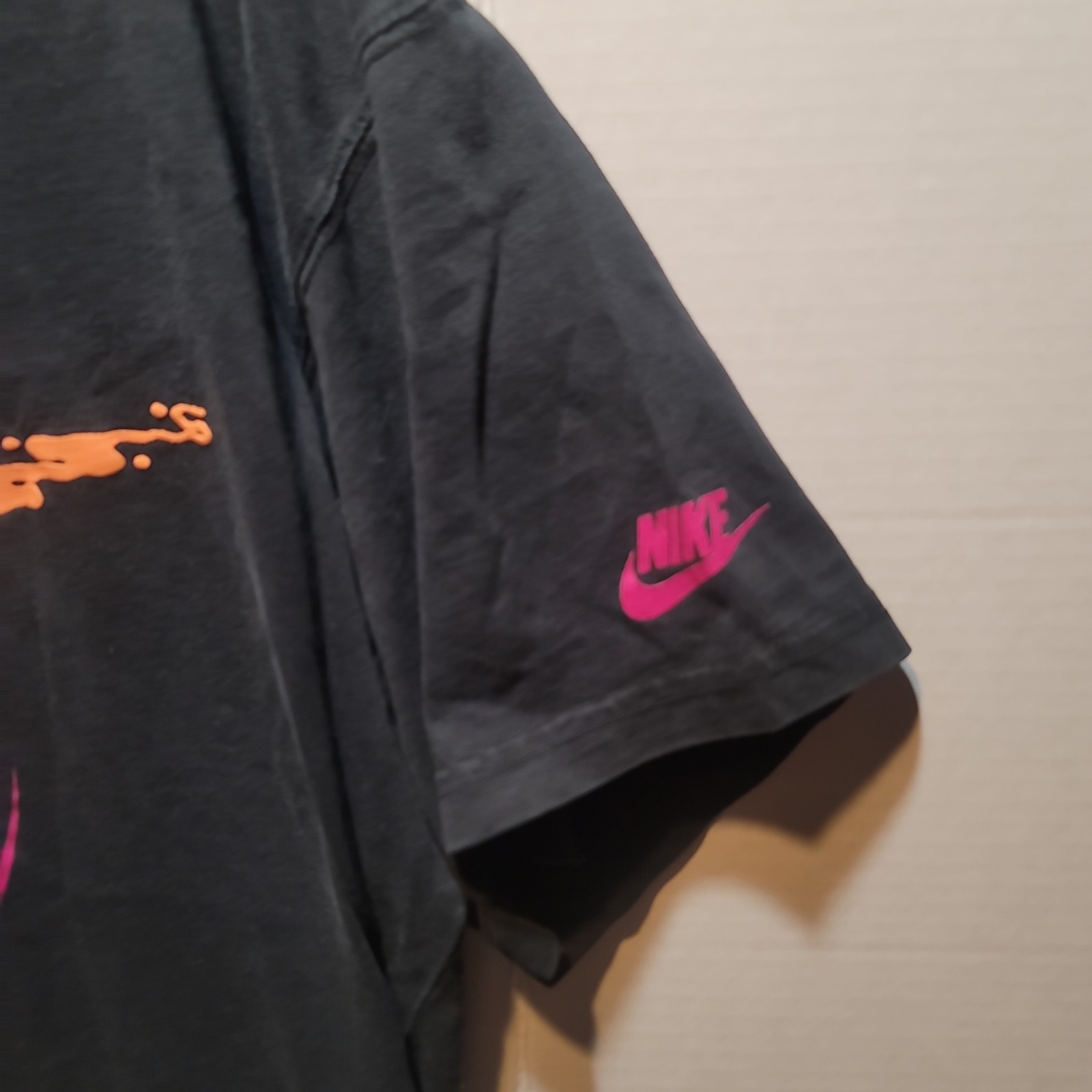 Nike Neon Big Alien Swoosh Double-Sided Graphic T-Shirt The Swoosh Is Out There