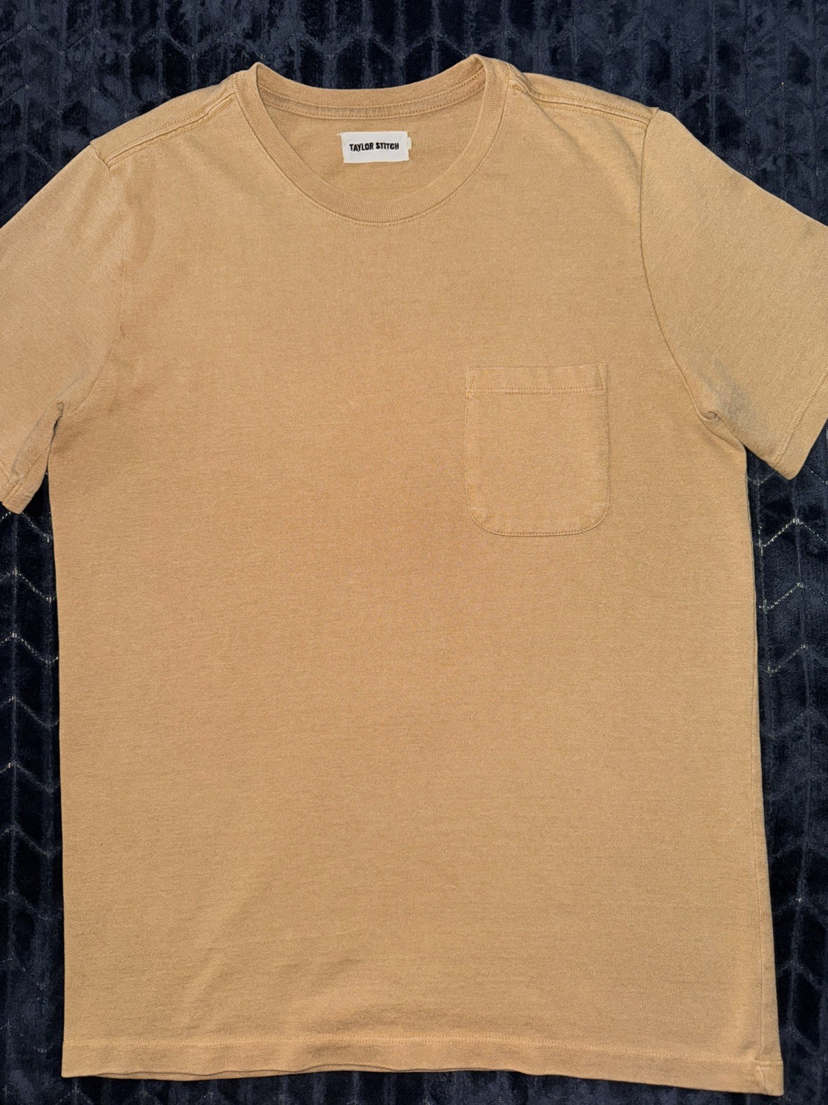 Taylor Stitch Men’s Crewneck The Heavy Bag Tee Front Pocket Sz 38