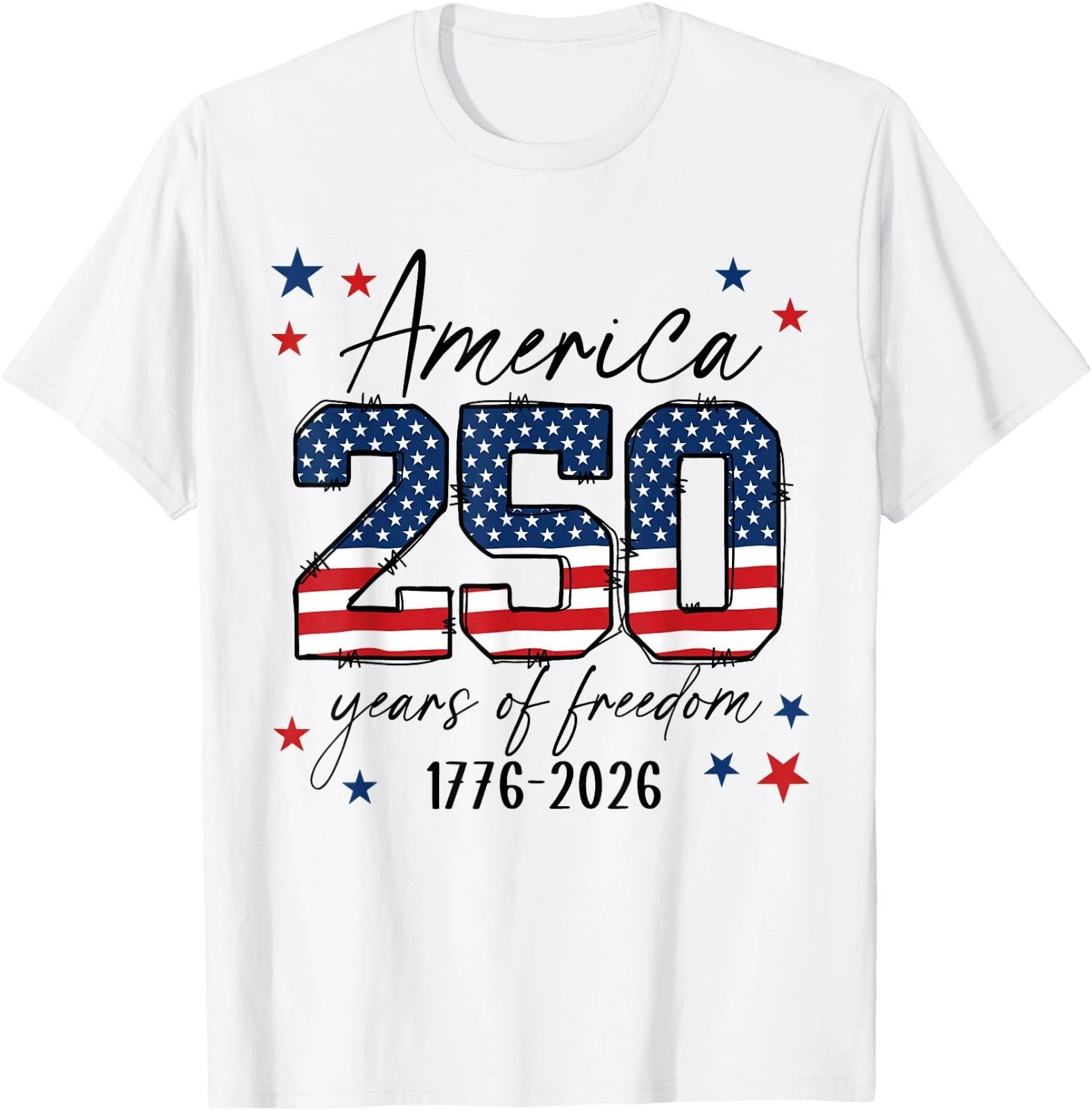 USA 250th Anniversary Shirt, America 250 Years of Freedom 1776-2026 Tee