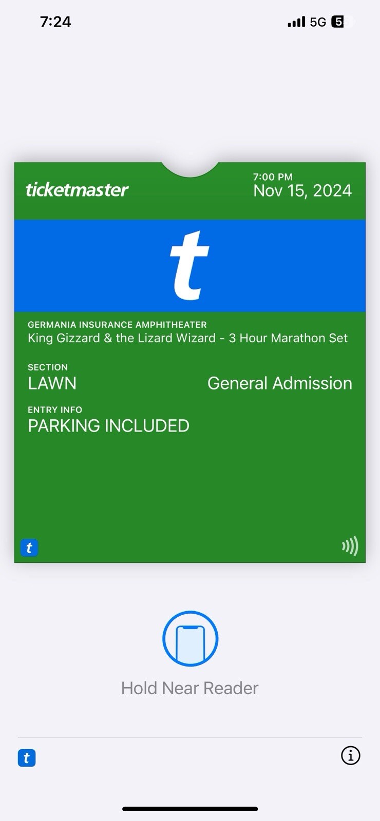 King Gizzard & The Lizard Wizard Concert Austin Texas 2024 NEW XL Concert Shirt