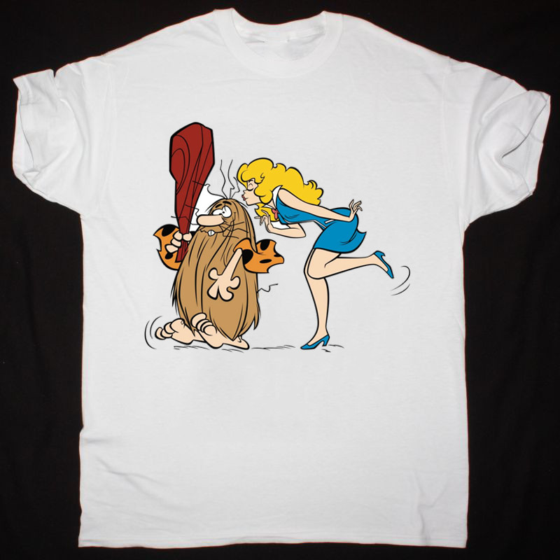 Captain Caveman and the Teen Angels T-Shirt Cotton Unisex Tee Size S-5XL