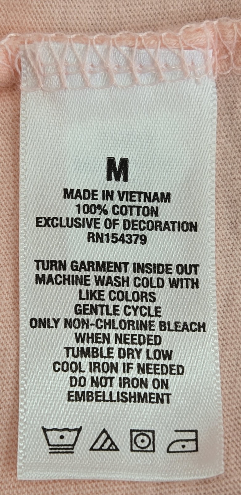 Aeropostale Appliqué Logo T-Shirt Mens Sz Medium, Pink, Soft Feel, Lightweight