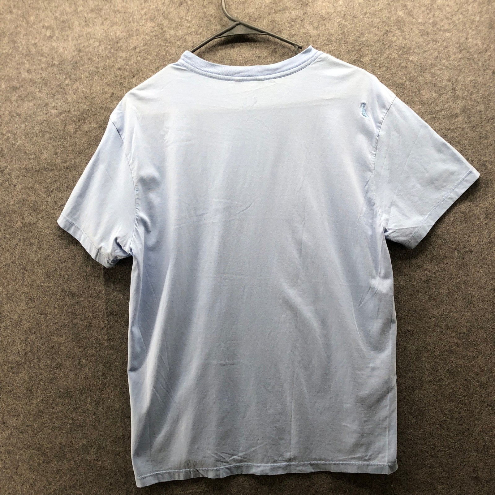 Reserva Pima Cotton Crew Neck T-Shirt Mens M Light Blue Short Sleeve Crewneck
