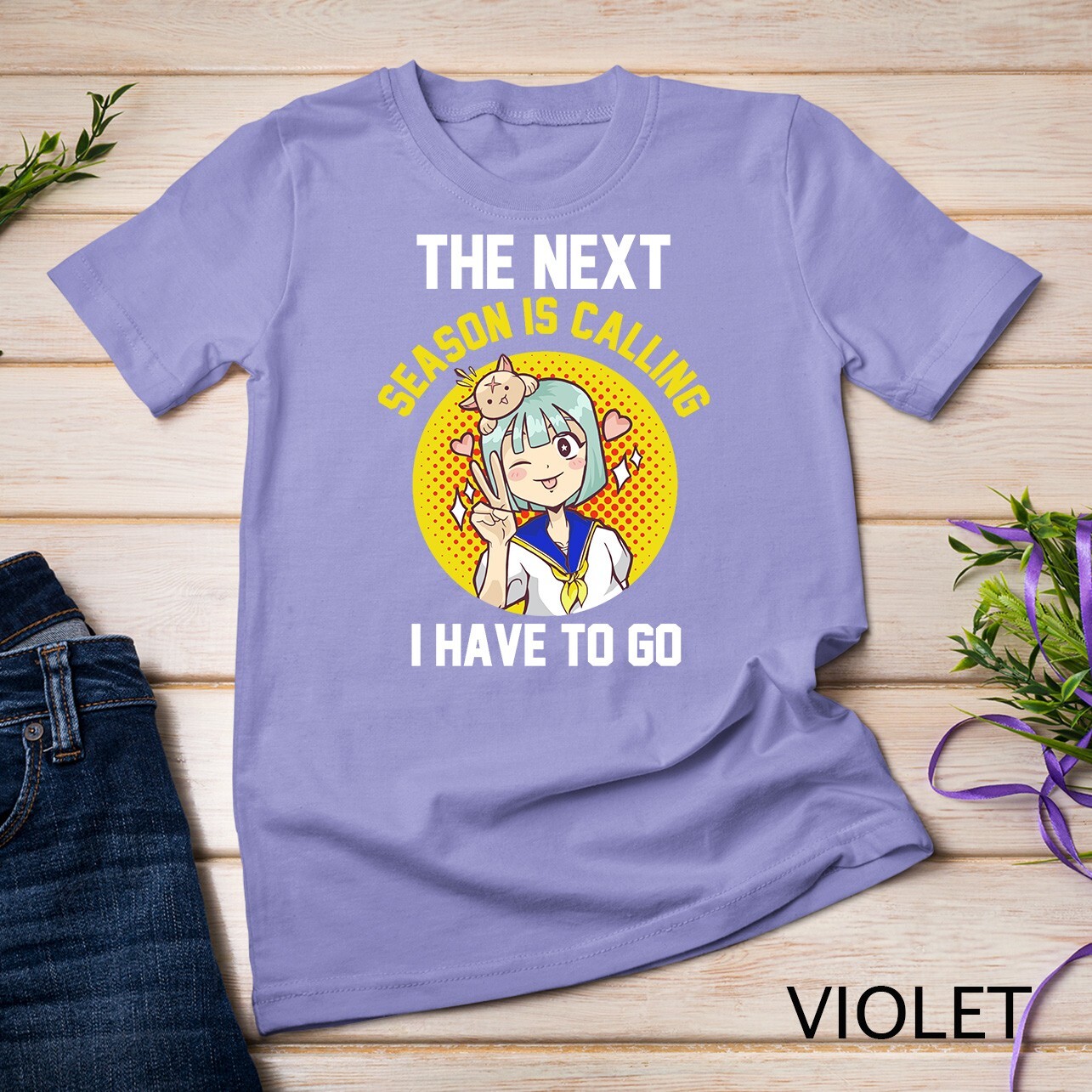 Anime Season Girl T-Shirt Unisex T-shirt