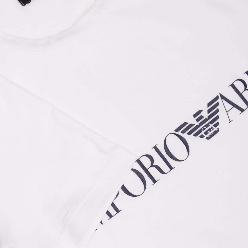 Emporio Armani White Men’s cotton T-Shirt Round Neck,Size M*L*XL*XXL*3XL
