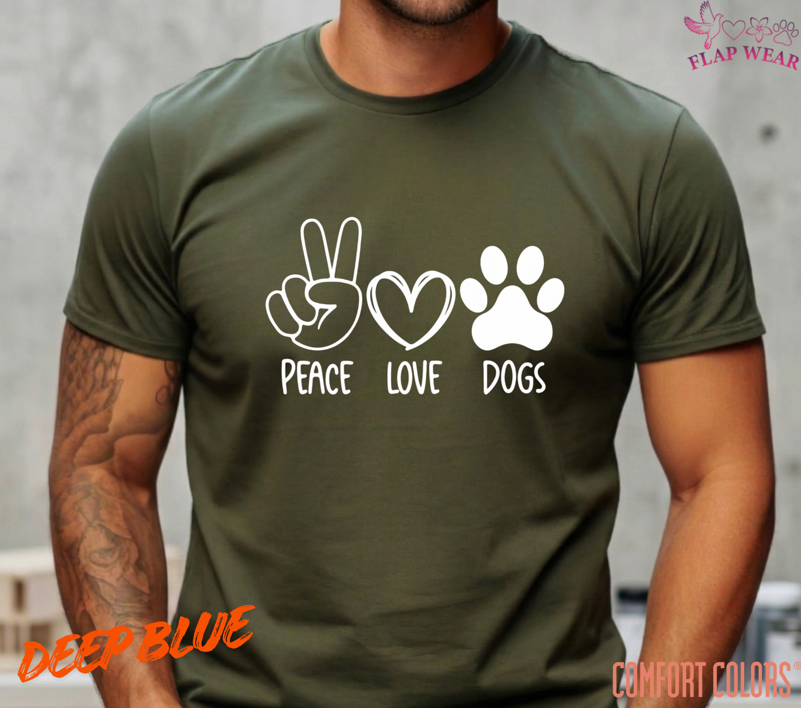 Unisex Peace Love Dogs T SHIRT,T shirt women,T shirt men,T shirt vintage Mom Dad