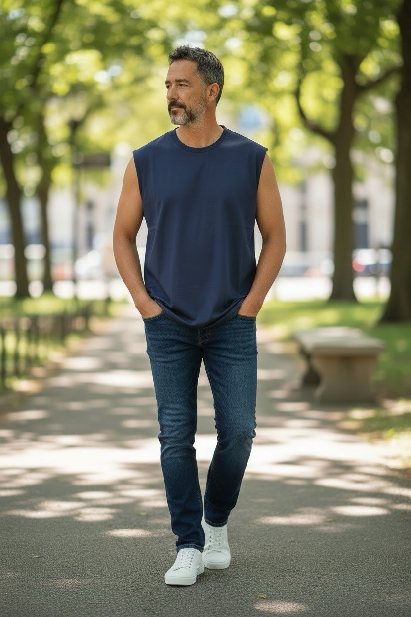 Greystone Sleeveless Tees for Big N Tall Sizes Brand New Free Shipping USA
