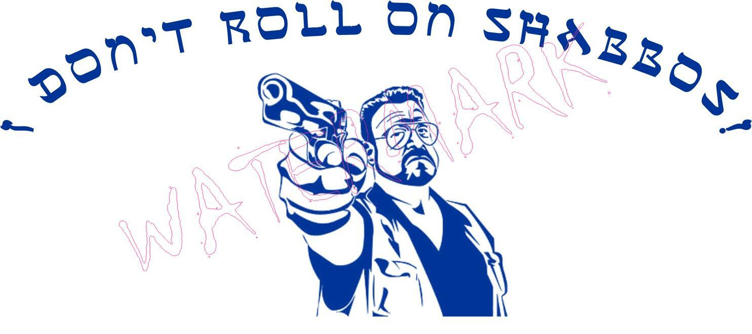 Big Lebowski: I Don’t Roll On Shabbos Shabbat Walter Sobchak John Goodman Parody