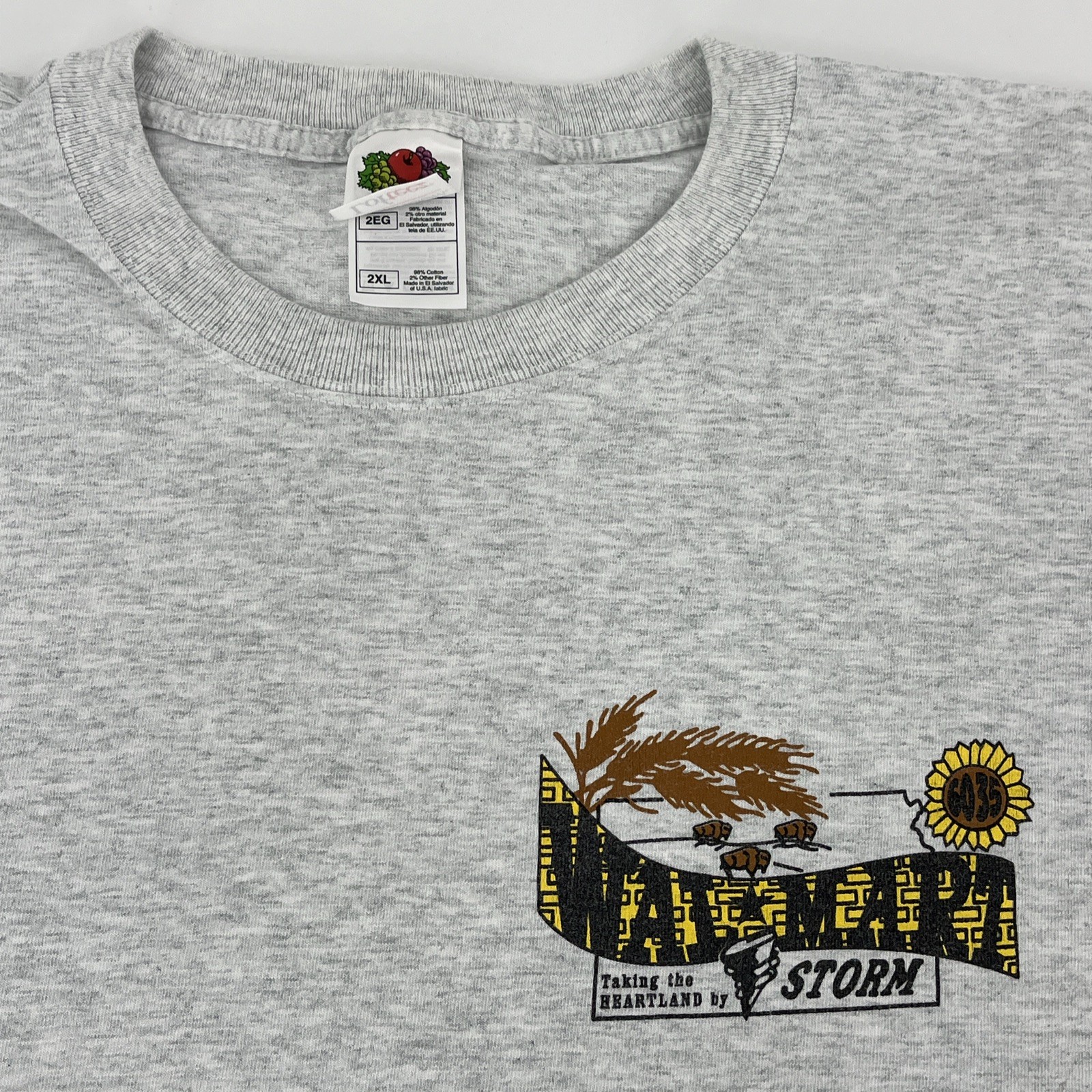 VTG Walmart T-Shirt – Taking The Heartland By Storm – Mens 2XL Tee – Local 6035