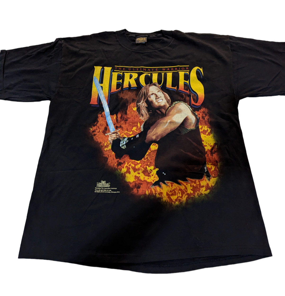 NOS Vintage 1990s Hercules The Legendary Journey TV Show Tee Shirt XL