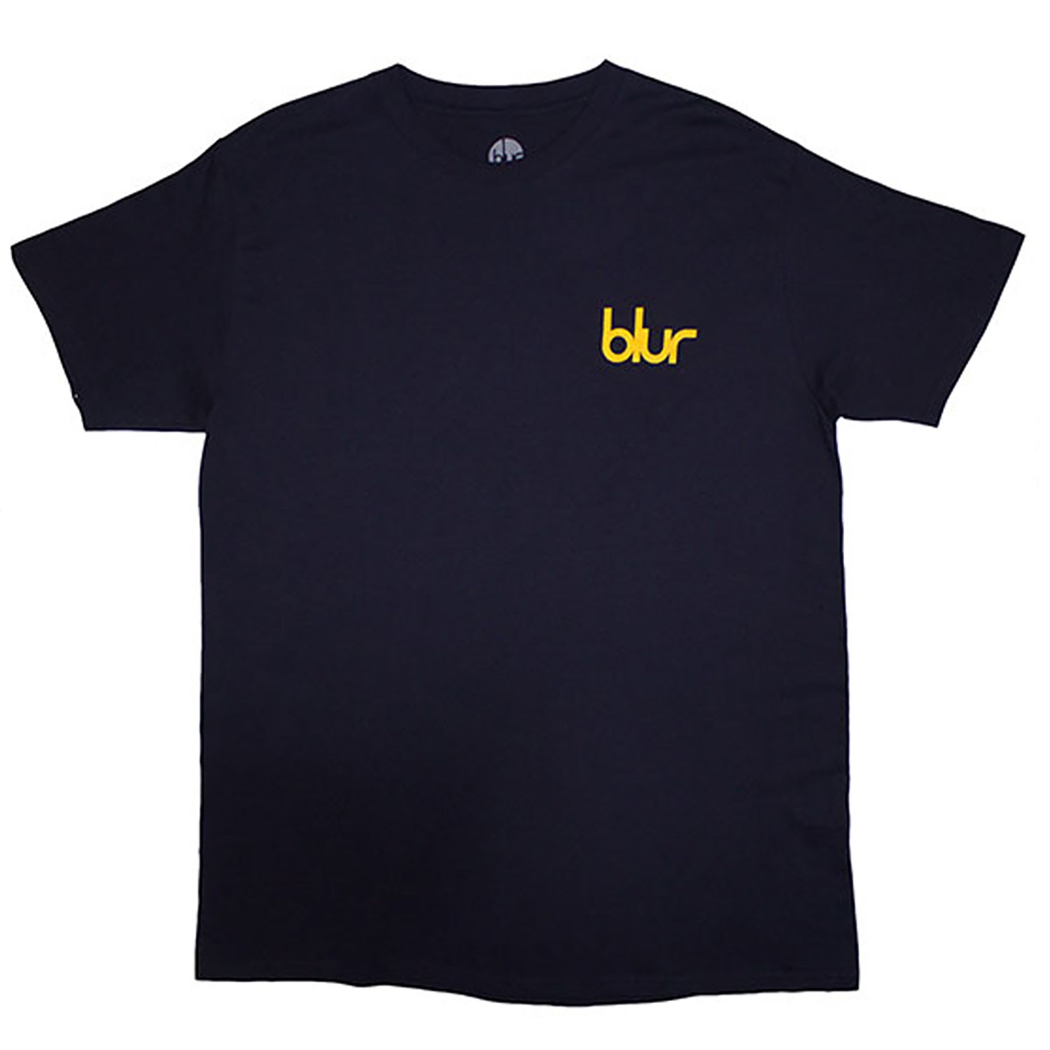 Men’s Blur Parklife Back T-shirt Large Navy Blue