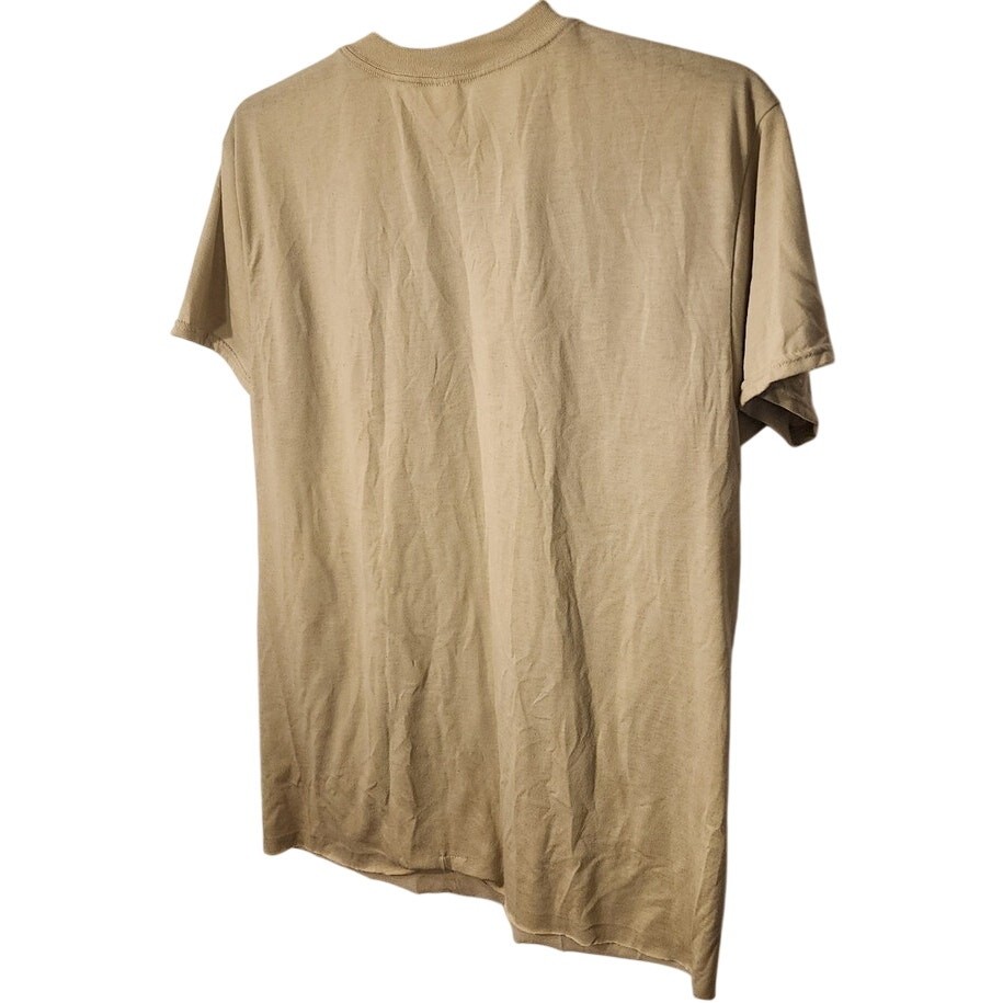 DSCP By Skilcraft Men Large Tan 499 OCP Military Undershirt T-Shirt 3 Pack