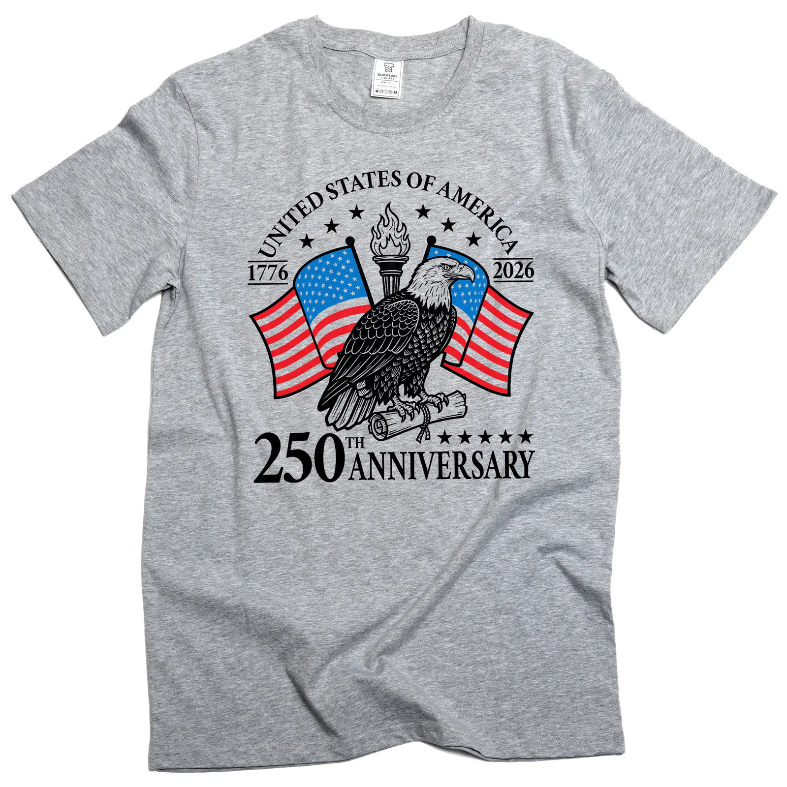 250 Year US Independence Day T-shirt 1776-2026 250th anniversary Tee Shirt