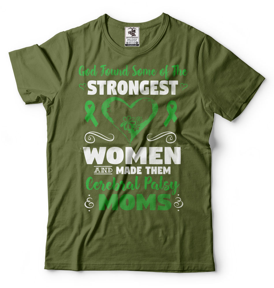 Cerebral Palsy Mom T-shirt Cerebral Palsy awareness Strongest Mother Tee Shirt