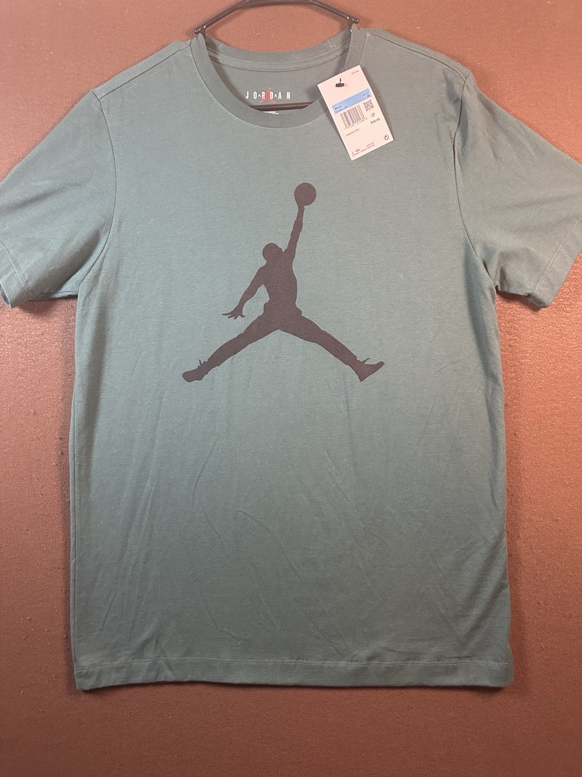 Nike Men’s Air Jordan Jumpman Tee Green CJ0921-366 SIZE MEDIUM NWT