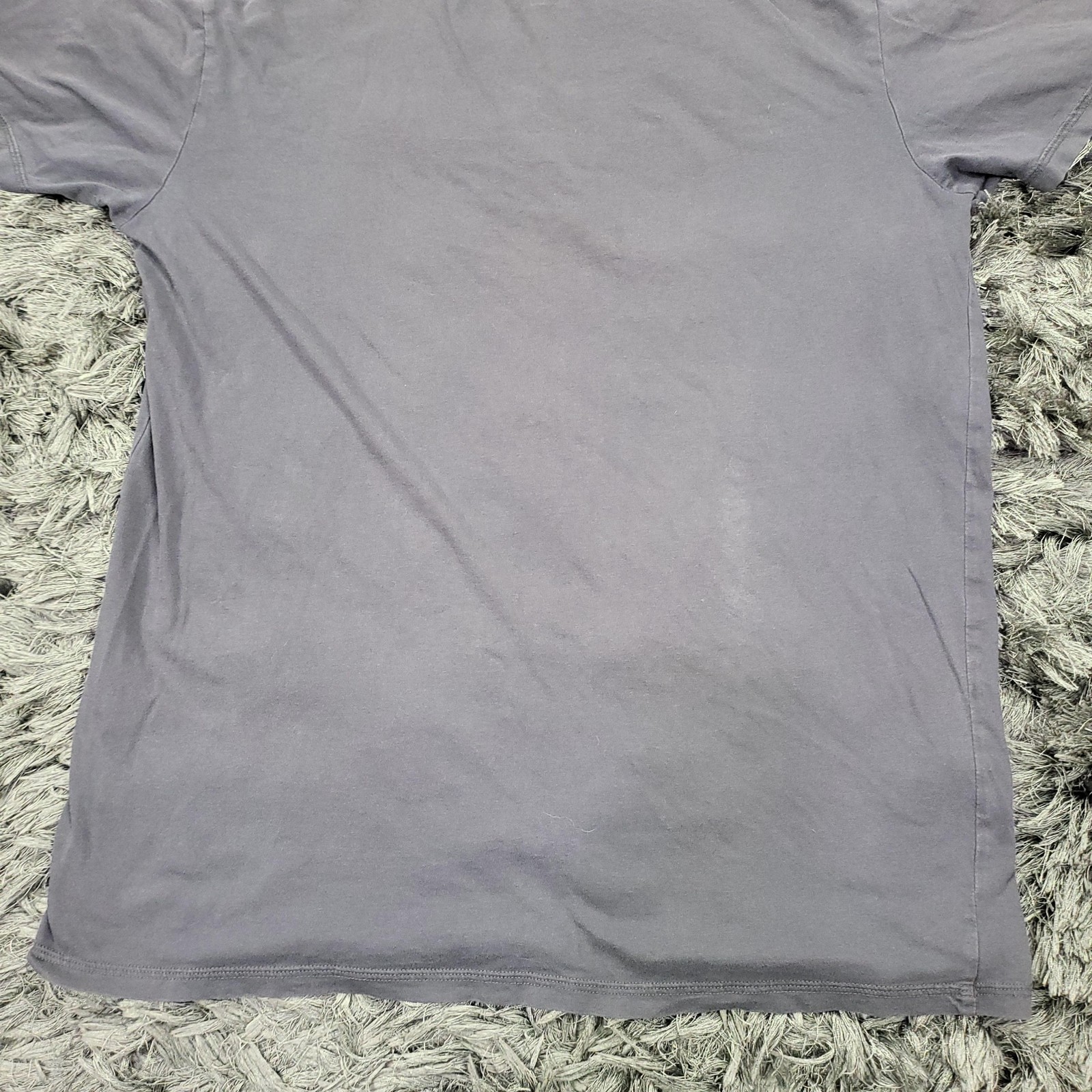 Quiksilver Shirt Mens Medium Gray Skull Island Graphic Tee Surf Tropical Tagless