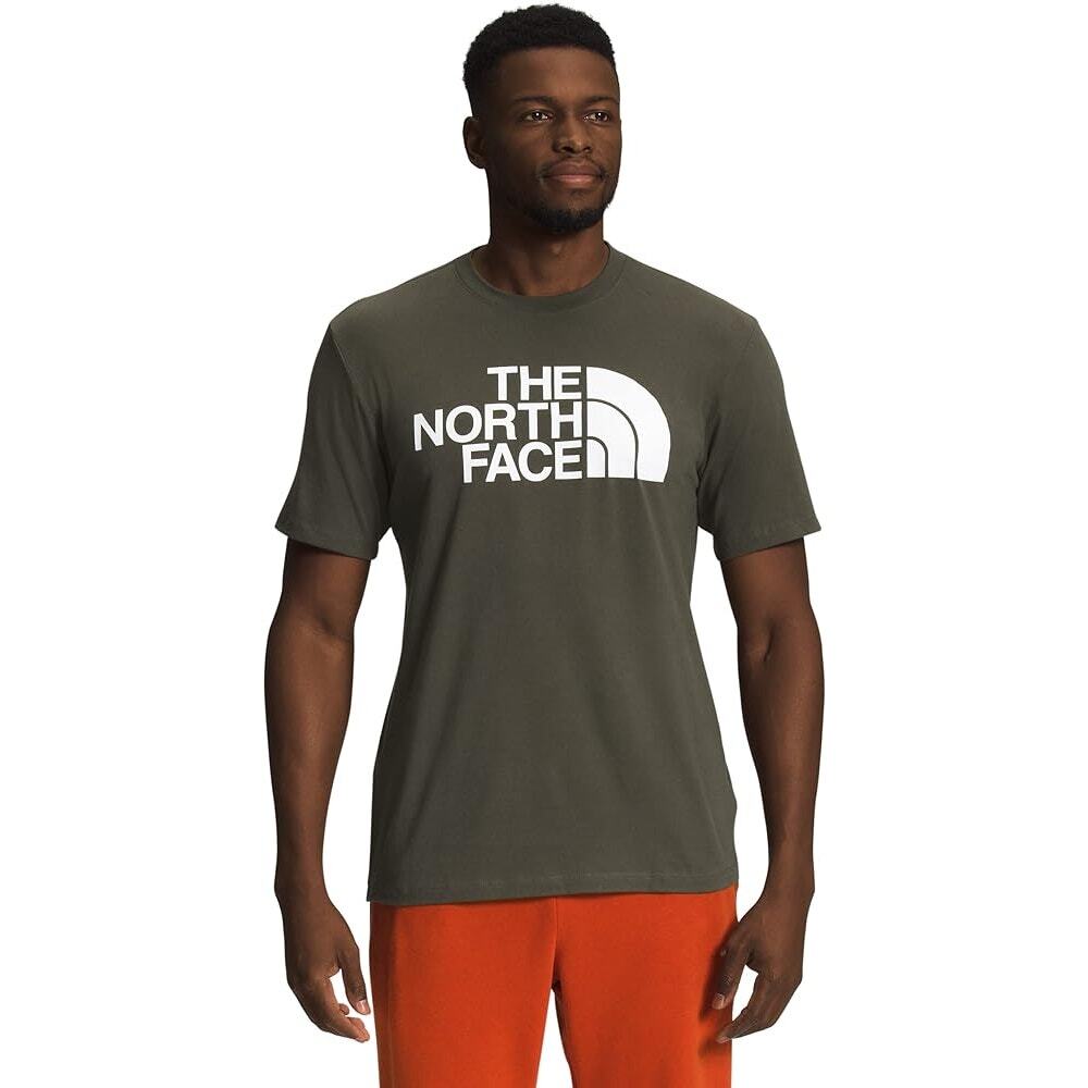 NWT The North Face Short Sleeve Half Dome Tee in New Taupe Green sz XL