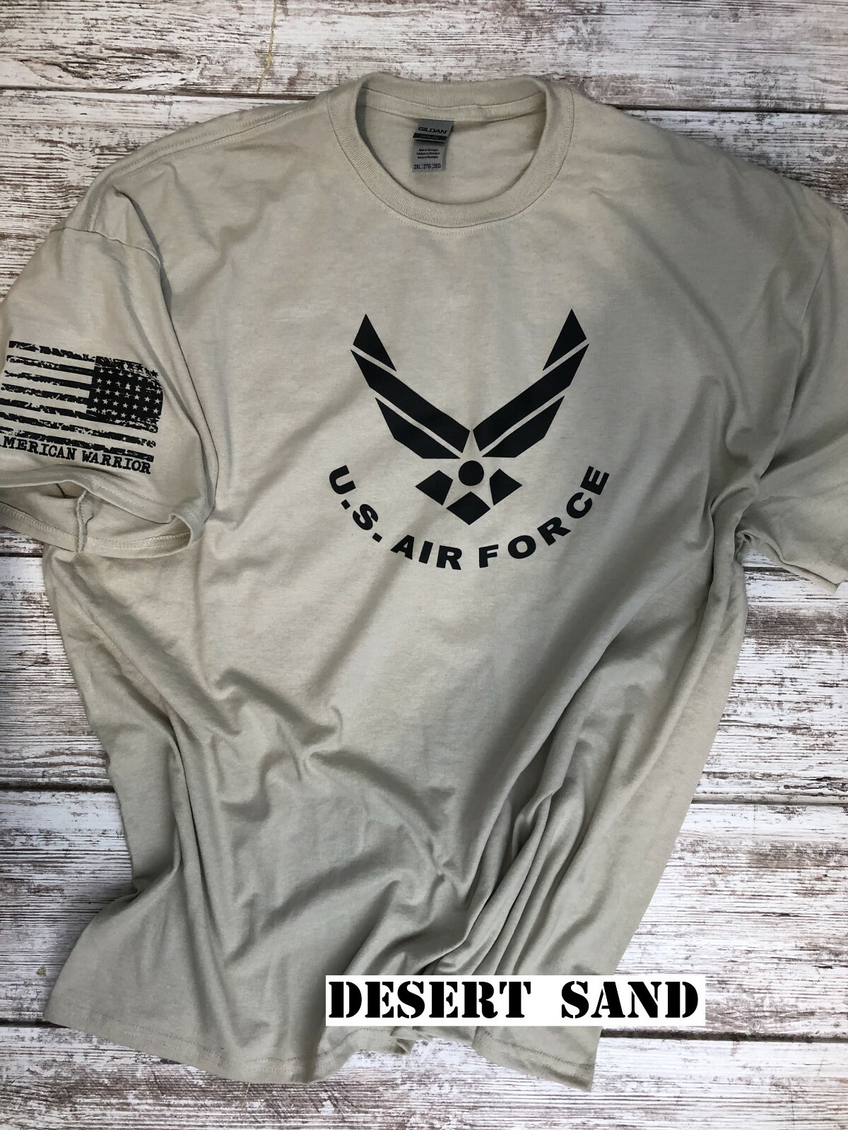 Air Force Military T-shirt With DD-214 Alumni USAF 112G