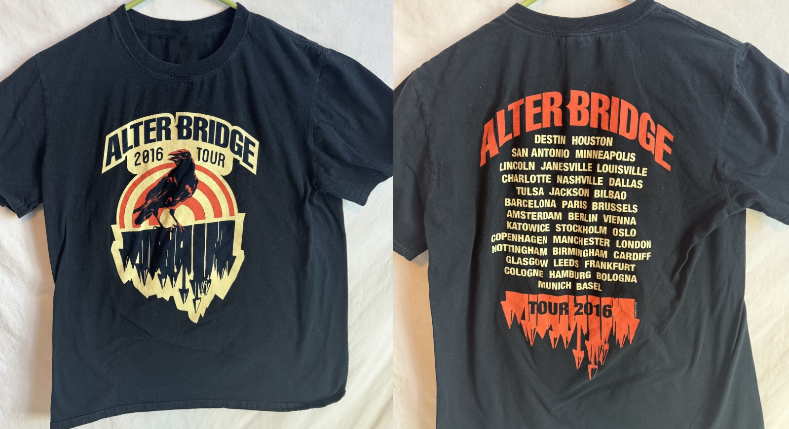 Collection Alter Bridge band 2016 2-Sided Shirt Unisex S-5XL K481