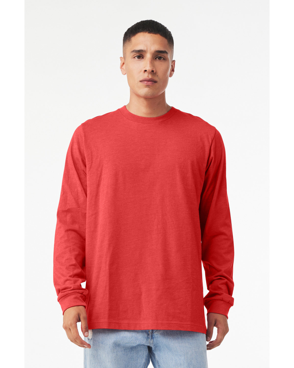 Bella + Canvas Unisex Adult T Shirt CVC Jersey Long-Sleeves T-Shirt – 3501CVC