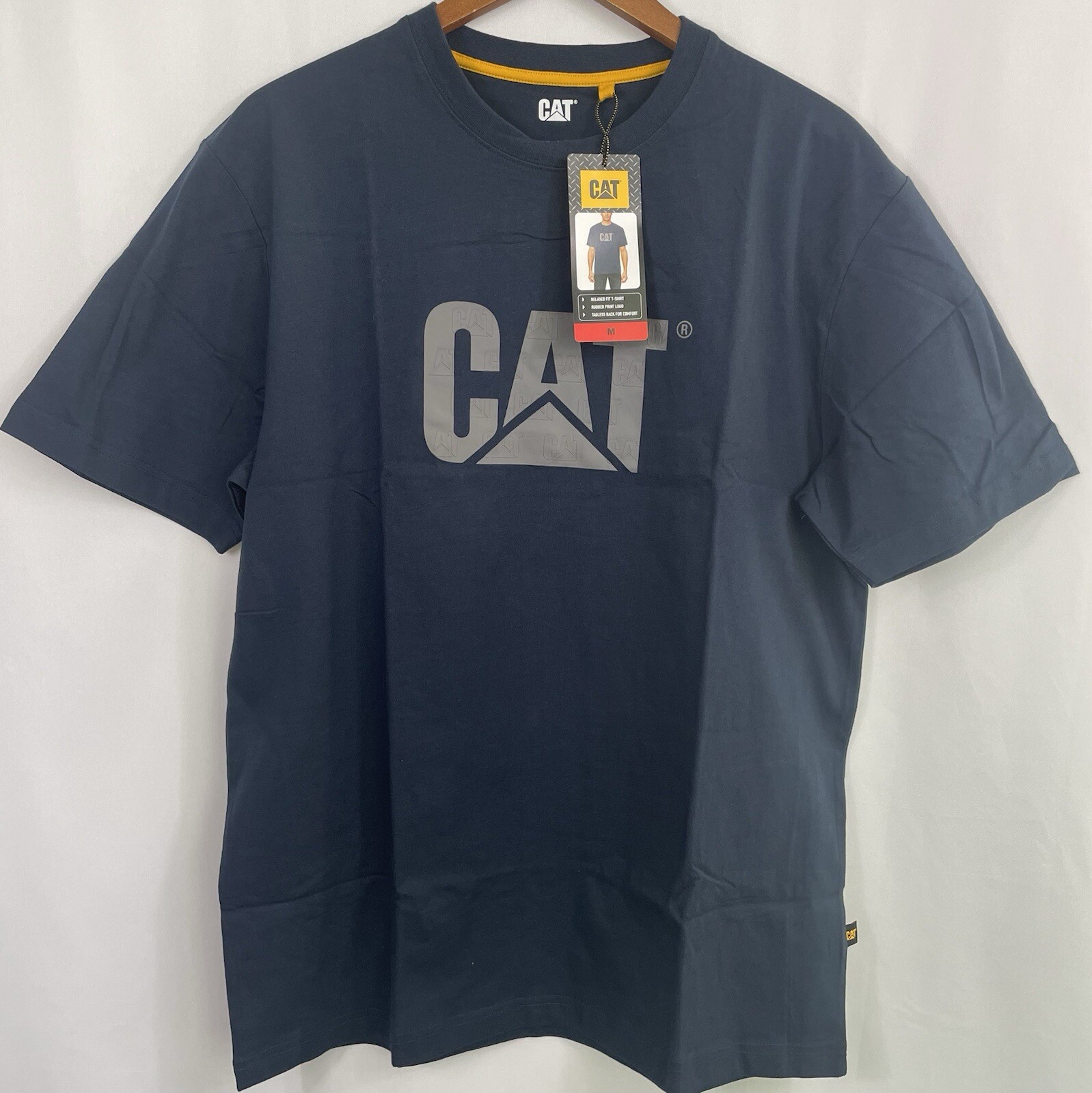 Caterpillar Relaxed Fit Short Sleeve T-Shirt Blue, Gray or Brown NWT